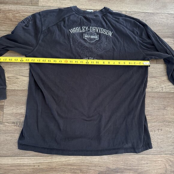 Vintage Y2k Harley Davidson Greeley Colorado Long Sleeve - Picture 9 of 10